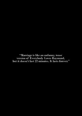 Marriage Quote on Black Background
