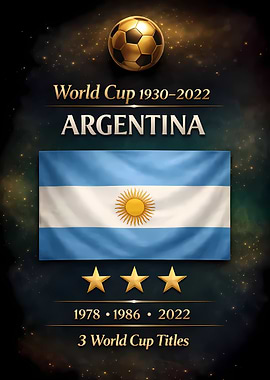 Argentina World Cup Titles
