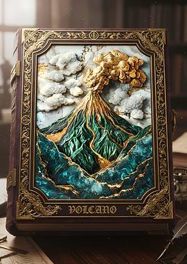 Volcano Book Cover Art