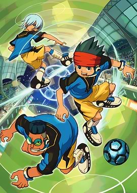 Inazuma Eleven Soccer Anime Illustration
