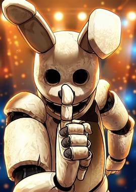 Springtrap from the Five Nights at Freddy's