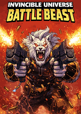 Invincible Universe Battle Beast Comic Cover