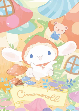 Cinnamoroll in Mushroom Village