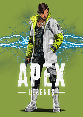 Apex Legends Crypto Character Art