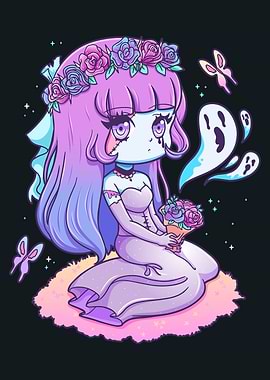 Pastel Goth Bride
