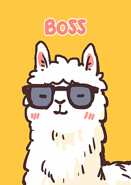 Cool Alpaca Boss