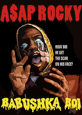 ASAP Rocky Babushka Boi Art