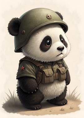 Panda Soldier