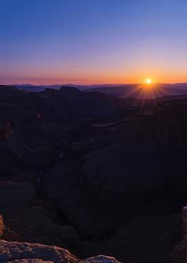 Grand Canyon Sunrise Landscape