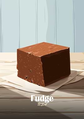 Fudge USA Illustration