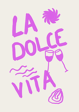 La Dolce Vita Illustration