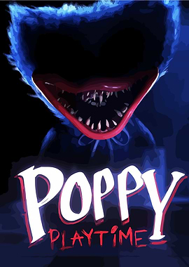 Poppy Playtime Huggy Wuggy Poster