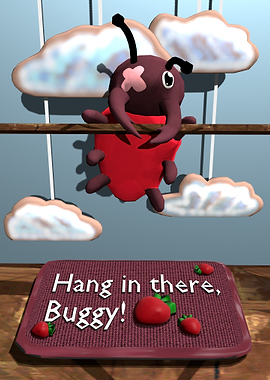 Hang in there, Buggy! Cartoon Image