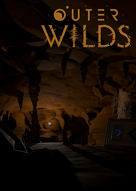 Outer Wilds Cave Scene