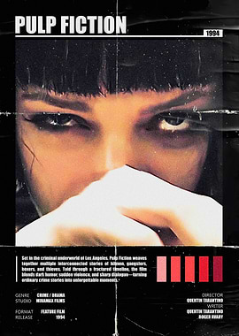 Pulp Fiction Movie Poster