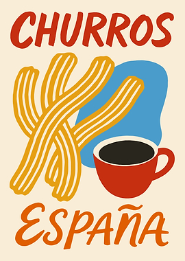 Churros España Poster