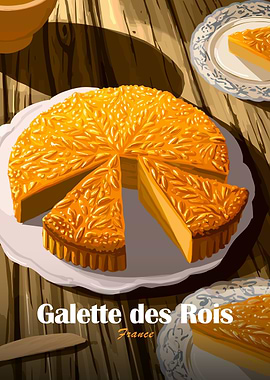 Galette des Rois Illustration