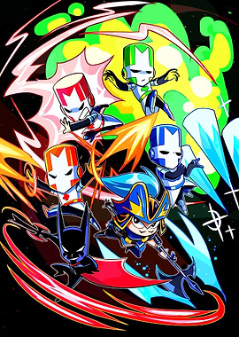 Castle Crashers Cartoon Characters
