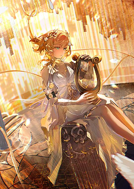 Honkai Star Rail Aglaea Game Poster