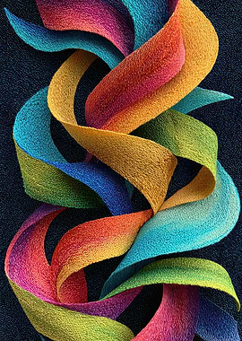 Colorful Ribbon Abstract