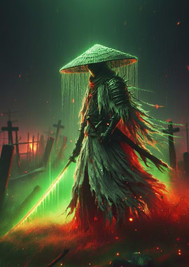 Samurai in the Rain