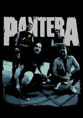 Pantera Band Portrait