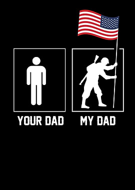 Your Dad vs. My Dad Military