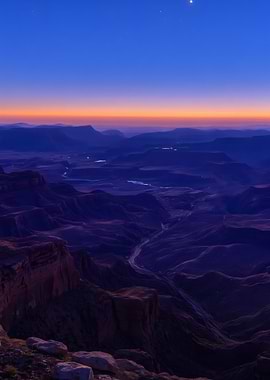 Grand Canyon at Dusk