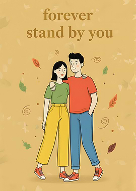 Forever Stand By You Illustration