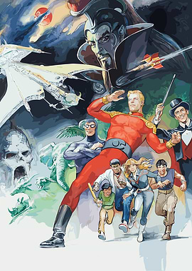 Defenders of the Earth Comic Art