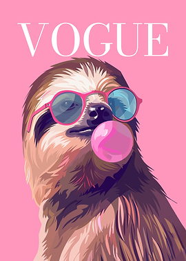 Sloth Vogue Cover Art