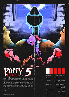 Poppy Playtime 5 Poster Art