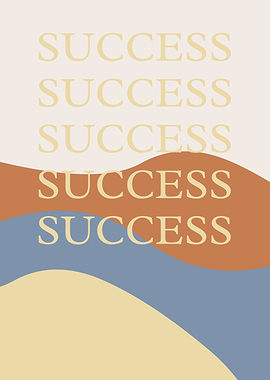 Success Abstract Art