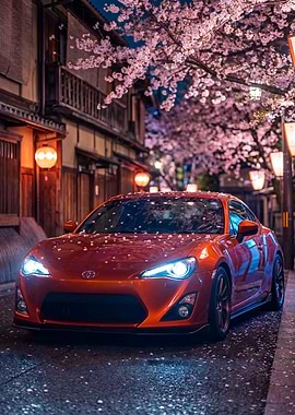 Toyota Gt86 Night Cherry Blossom