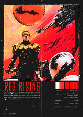 Red Rising Book Cover Art