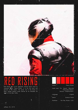 Red Rising Book Cover Art