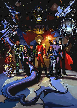 Defenders of the Earth Comic Art