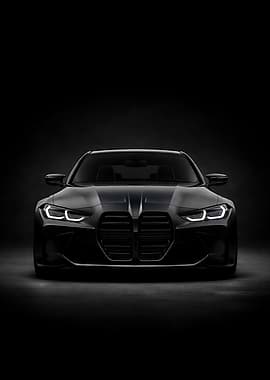 Sports Car Poster – Automotive Wall Art for Garage