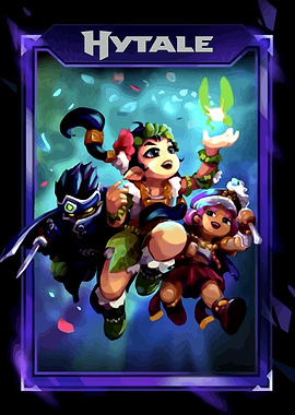 Hytale Game Characters in a Frame