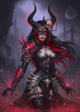 Mystic Gothic Warrior