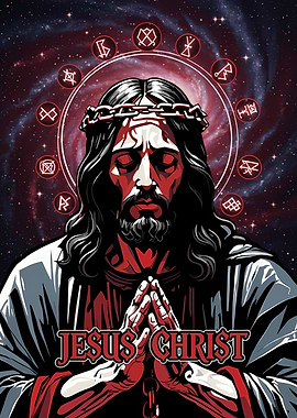 Jesus Christ in Space Art
