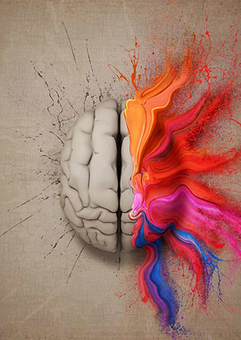 Brain Halves: Logic and Creativity