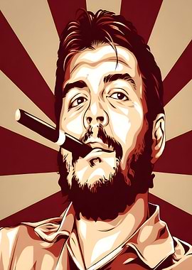 Che Guevara Portrait Art