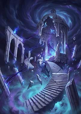 Floating Ruins Of The Arcane Temple