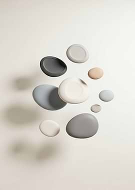 Floating Neutral Color Palette