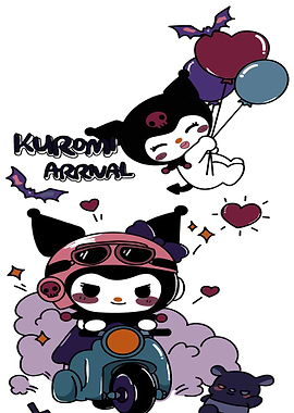 Kuromi Arrival Illustration
