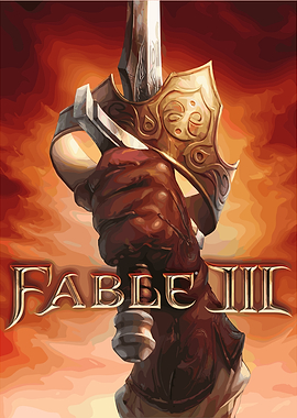 Fable III Game Cover Art