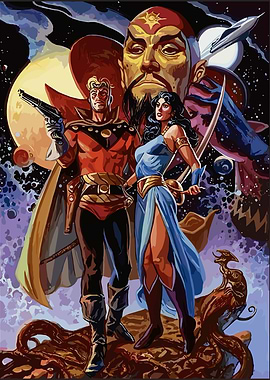 Flash Gordon Comic Book Cover Art