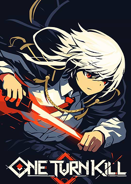 One Turn Kill Anime Character Illustration