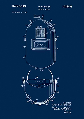 Welding Helmet Blueprint